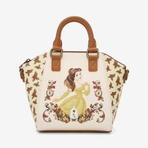 Loungefly Princess Belle Cream and Brown Bag